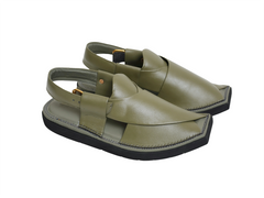 Kaptaan Chappal - Green