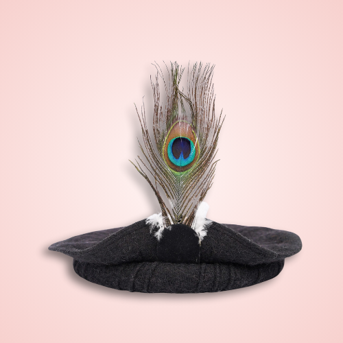 Traditional Wool Pakol- Black