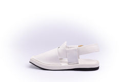 Kaptaan Chappal - All White