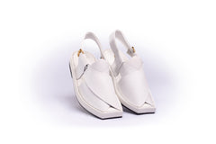 Kaptaan Chappal - All White